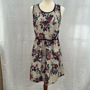 Xhilaration Floral knee length dress size Large